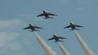 20130822 本日のブルーインパルス 基地上空訓練 #1-1