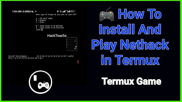 🎮 How To Install And Play Nethack in Termux | Termux Game | #termux | #shorts