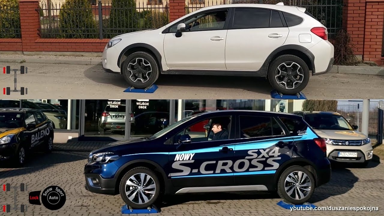 Subaru XV Crosstrek 2 0 S AWD vs Suzuki SX4 S Cross 1 4
