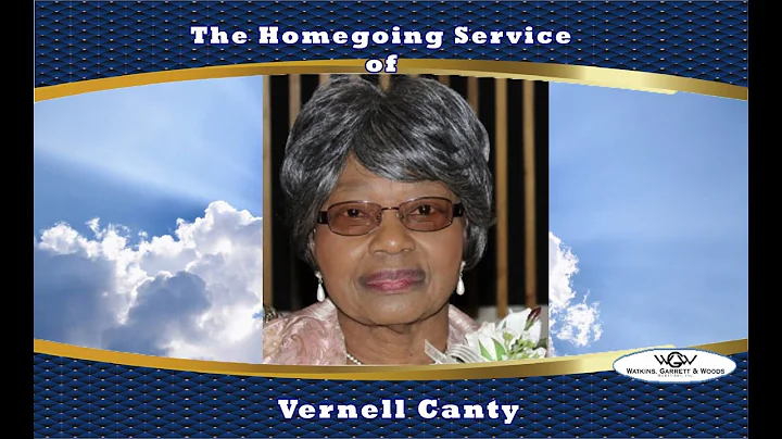The Homegoing Service of Vernell Canty