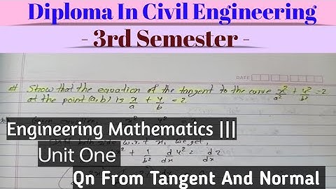 3rd Semester Math | Unit One Imp Model Qn For Exam 💯🔥 #ctevt #diploma