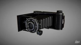Retro Camera - 3D Model presentation