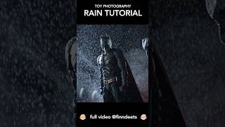 Inart Batman Rain Effect Tutorial