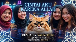 DJ LOVE ME FOR THE SAKE OF ALLAH - Novi Ayla ( Slow Addictive Remix ) By Yanz Tube