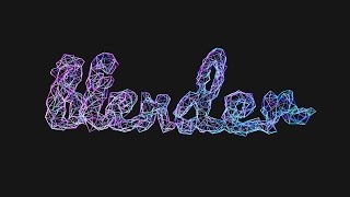 BLENDERSUSHI / SV Text Particle Metaballs (LIVENODING181)