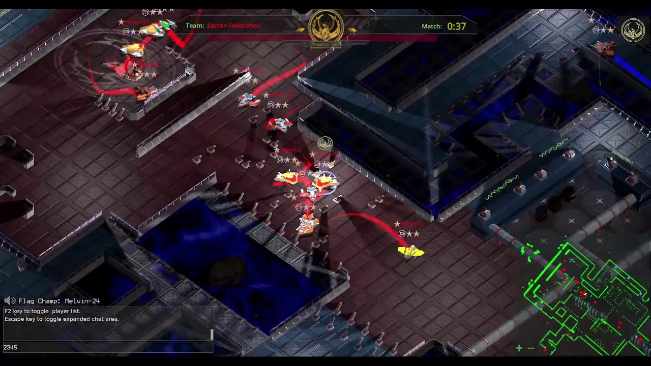 PhoenixSpaceCombat Live :  Testing Radar and new network code and more.