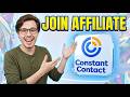 How To Join Constant Contact Affiliate Program [2026 Guide]
