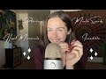 Gracie k mouth sounds  hand movements compilation  inaudible whispers mic scratching plucking
