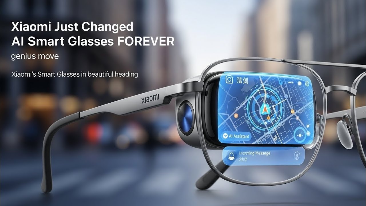 Xiaomi Just Changed AI Smart Glasses FOREVER (genius move)