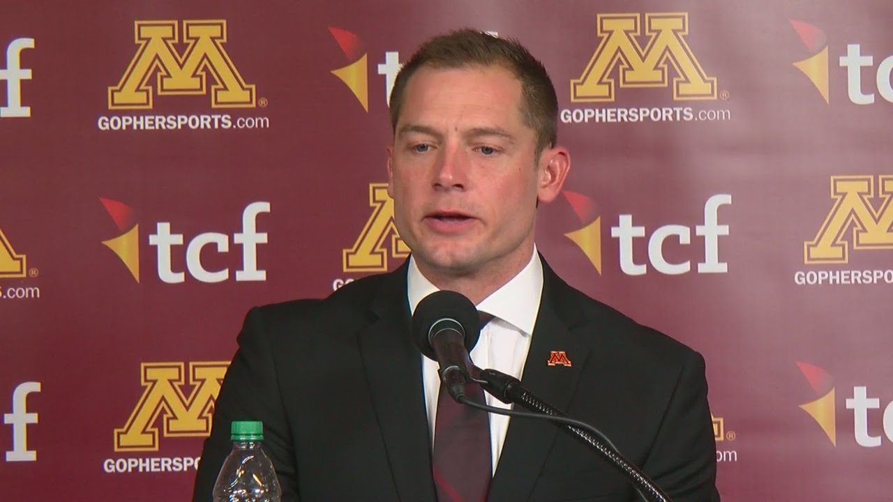 P.J. Fleck Announces First Recruiting Class With Gophers Football - YouTube