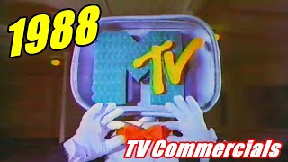 1988 MTV Commercials - 80s Commercial Compilation #2