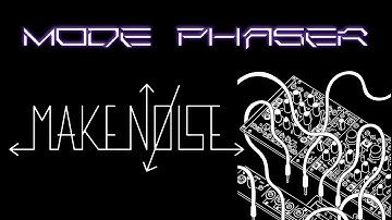 Mode Phaser Eurorack Modular Update!