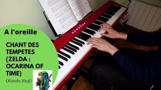 Chant des tempêtes (Zelda : Ocarina of Time - Kondo Koji) [Travail à l'oreille] | 7 mois de piano