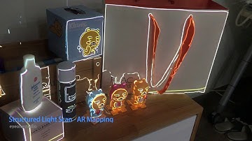 Structured Light Scan - AR Projection Mapping