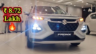 Maruti Suzuki Fronx Delta+ (Mid Varient) 2023 Model Interior Exterior Review In Hindi.