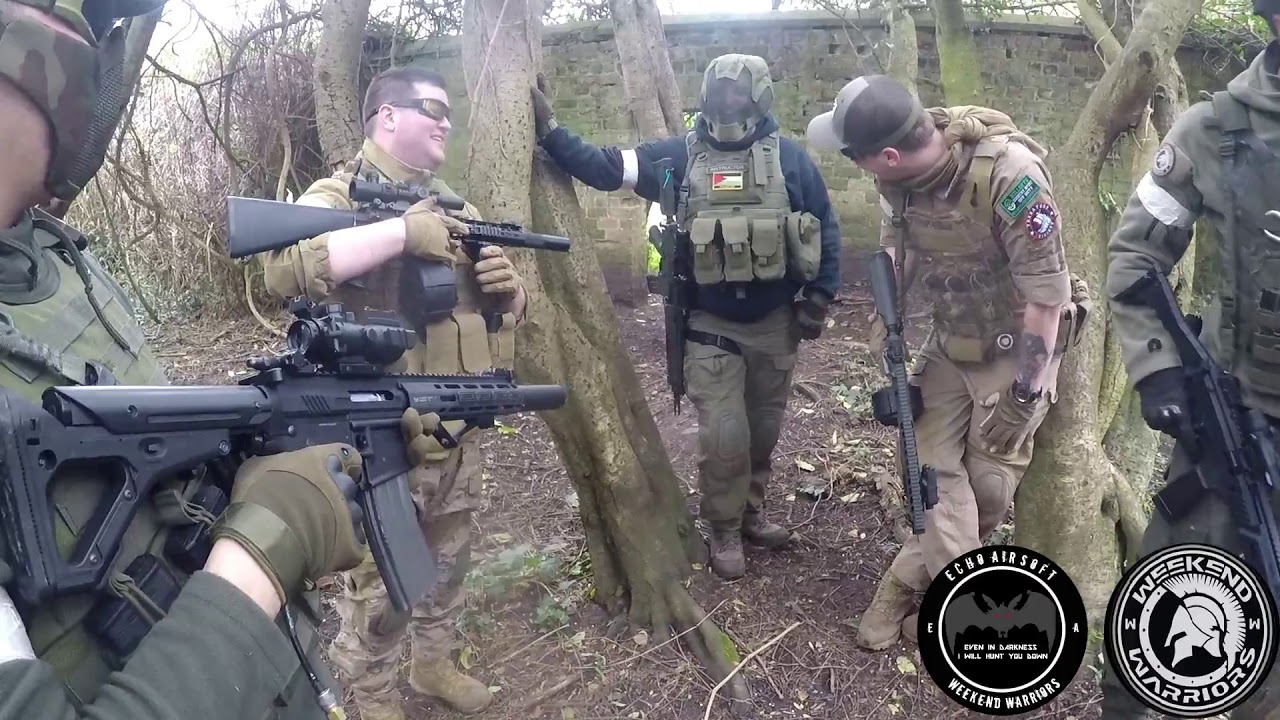 Full auto madness! Red Barn Airsoft Ireland YouTube