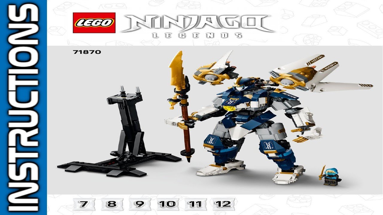 🧱📖LEGO 71870 The Twin Titan Mechs Instructions - How to Build