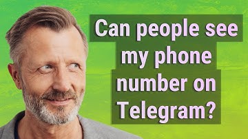 Can people see my phone number on Telegram?