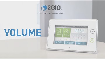 How To: 2GIG Security Panel / GC3 Adjust Volume