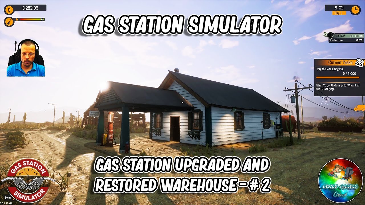 ⛽️ Gas Station Simulator Gas Station upgraded and warehouse restored