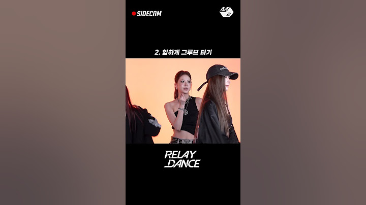 '르세라핌' 릴댄 촬영 중 멤버들은 뒤에서 뭘 하고 있을까? | 릴레이댄스 비하인드