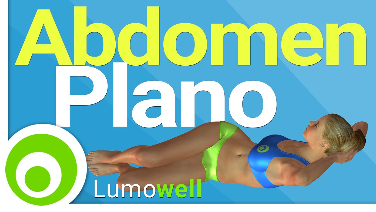 Abdomen plano - Abdominales en Casa - YouTube