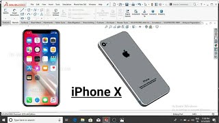 Solidworks Tutorials | Design Of Iphone X in Solidwork