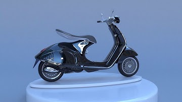 Vespa 946 3D model
