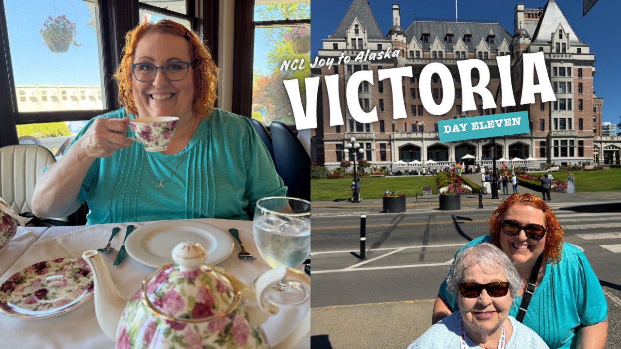 Our Final Alaska Cruise Port: Fancy Tea, Dumplings & Canada Goes WILD! 🇨🇦
