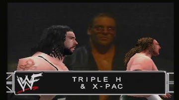 Tag Team Match - WWF SmackDown! Gameplay #4 (PS1)