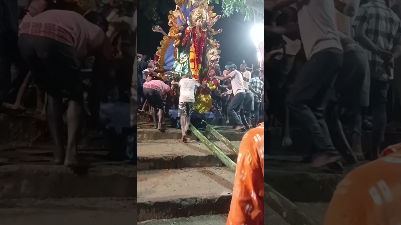Durga MAA Visarjan status//matarani visarjan//