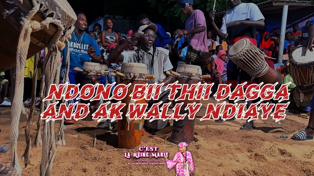 Ndono Bii Thii Dagga And Ak Wally Ndiaye Mbissane Ndiaye Thia Île. #viralvideos #art #ndeup #culture