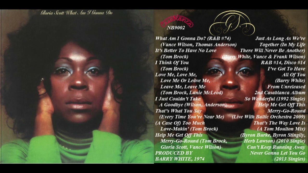 Barry White Presents Gloria Scott: What Am I Gonna Do [Full Album