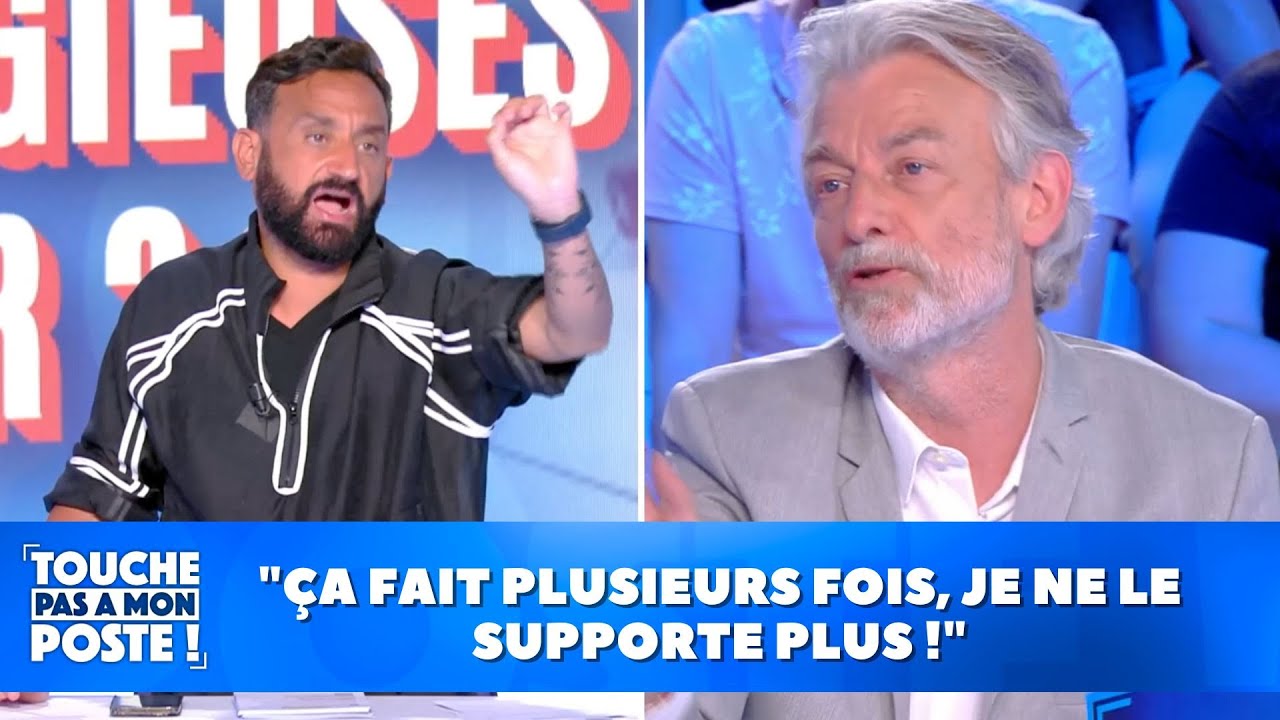 Cyril Hanouna accuse Gilles Verdez de passer son temps à taper sur les Chrétiens !