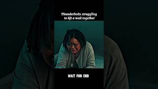 Thunderbolts struggling to lift a wall together Meanwhile: a 16 year old kid💀||#thunderbolts#marvel Profile