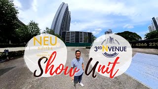 Show Unit Neu Suites @ 3rdnvenue 430 sqft & 601 sqft