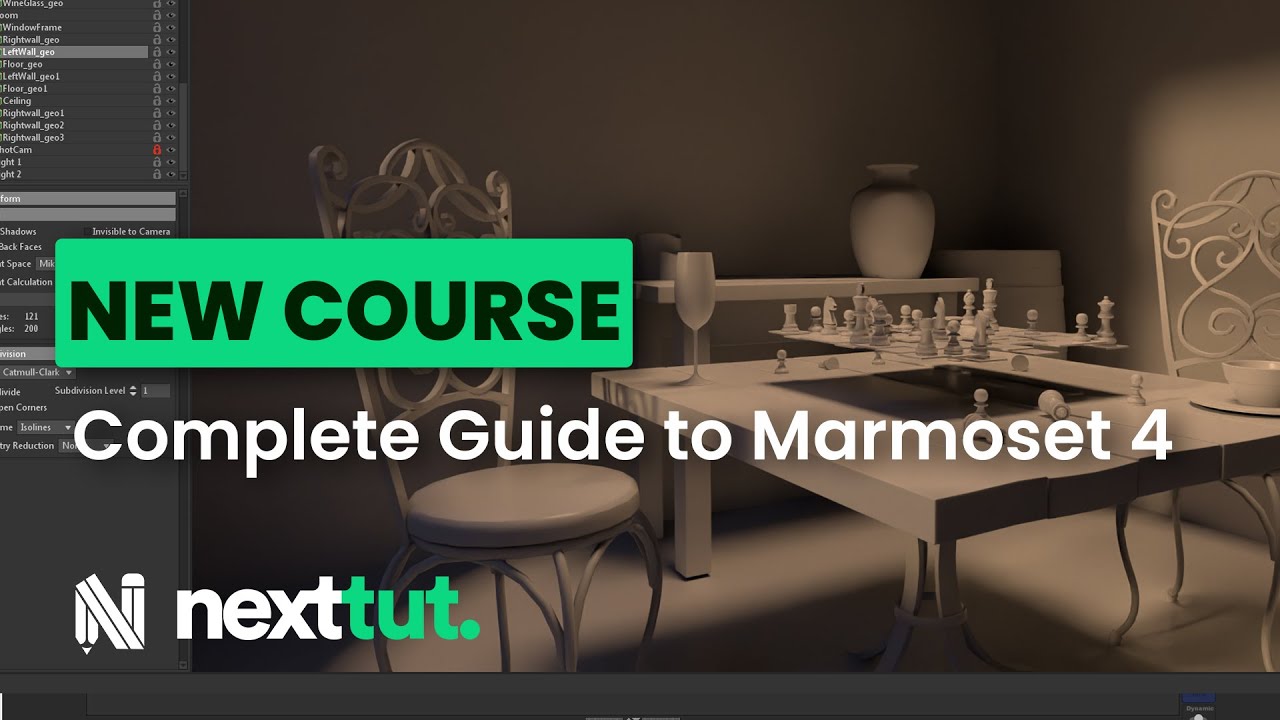 Complete Guide to Marmoset Toolbag 4! NEW COURSE YouTube