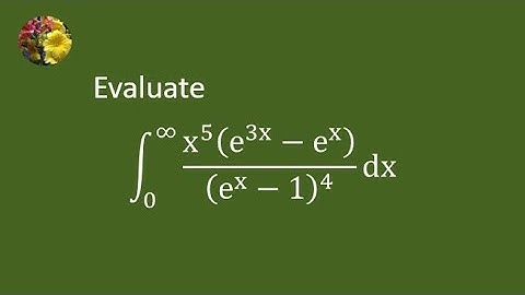 A monster integral but good for learning