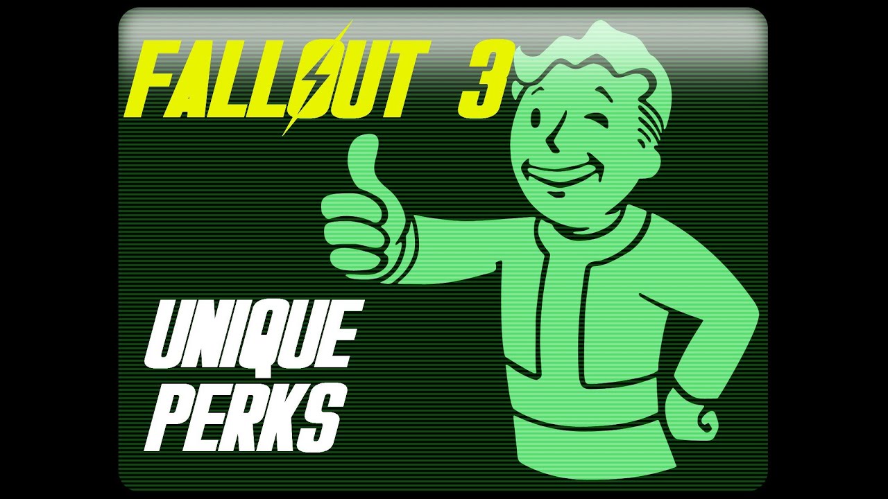 Insanelygaming  Fallout perks, Fallout 3 perks, Boys wallpaper