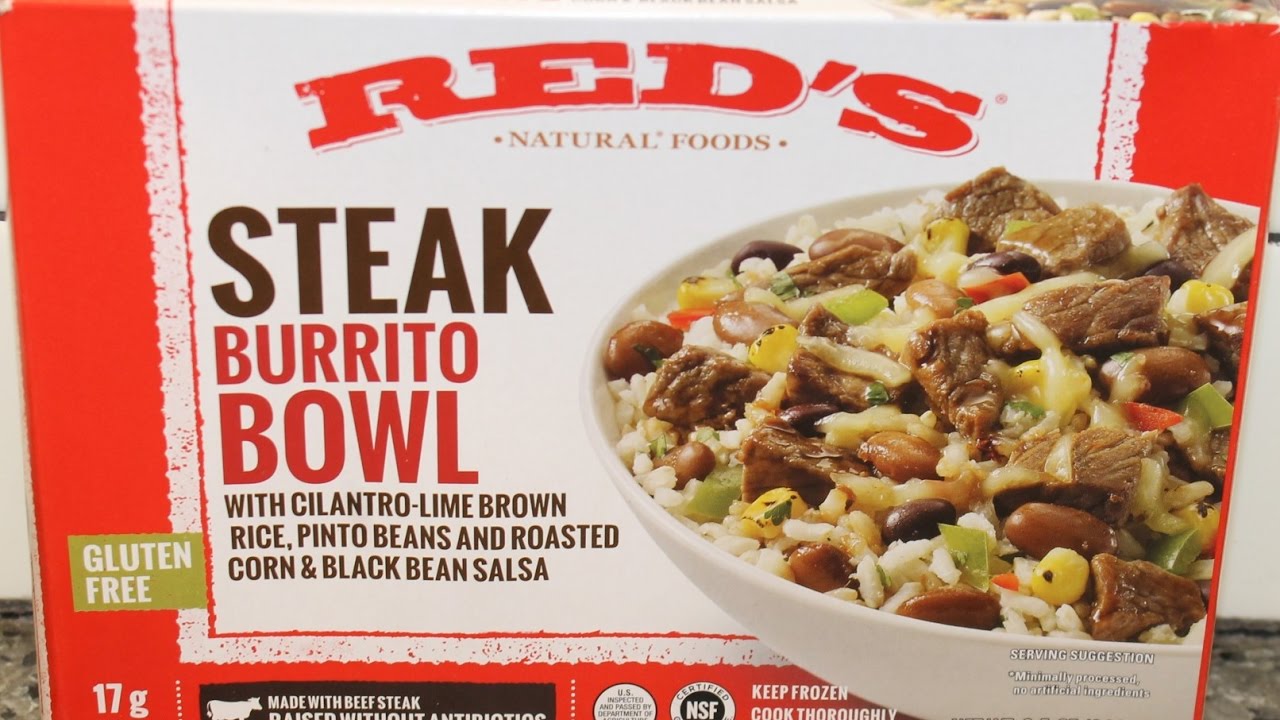 Red’s Natural Foods: Steak Burrito Bowl Review