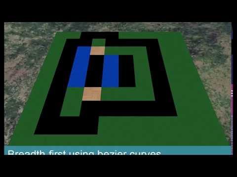 A*/Breadth-First Search Pathfinding