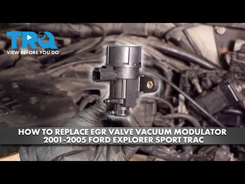 How to Replace EGR Valve Vacuum Modulator 2001-2005 Ford Explorer Sport