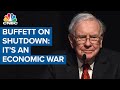 Warren Buffett on shutting down amid Covid-19: 'It's an economic war'