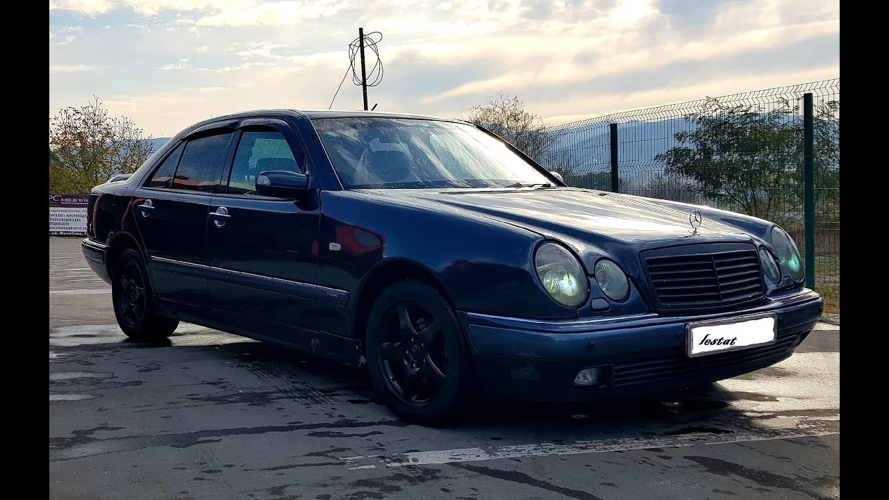 Mersedes E 210 стартер проводка часть 3 - YouTube