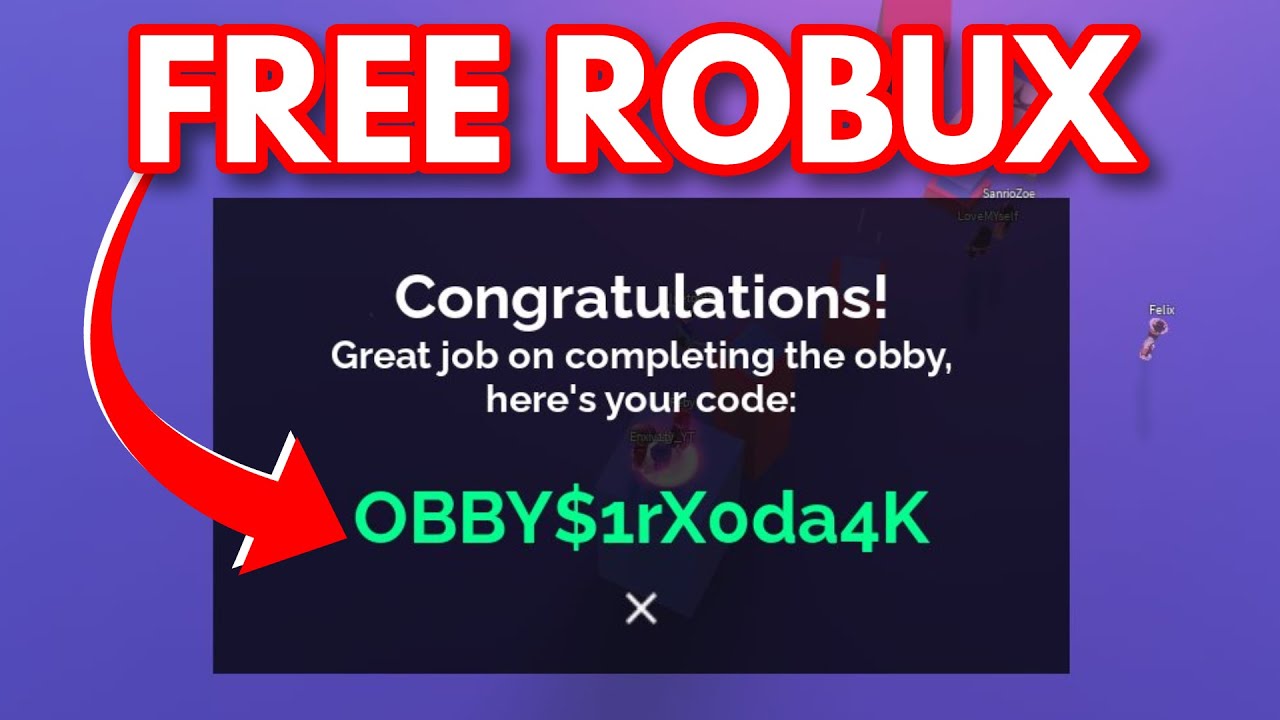 NEW ROBLOX PROMO CODE GIVES YOU UNLIMITED ROBUX? (10,000 ROBUX) [OBBY 2019]  