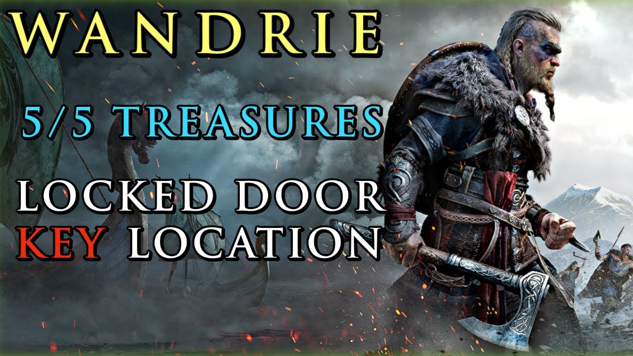 Assassin's Creed Valhalla ALL Wandrie Treasure Chests (Kite Shield