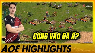 THỦ PHA CÔNG K - Chim Sẻ Đi Nắng CỨNG NHƯ ĐÁ! | AoE Highlights #aoe