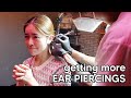 VLOGMAS: GETTING MORE EAR PIERCING FROM A CELEBRITY PIERCER!!⎜TIN AGUILAR