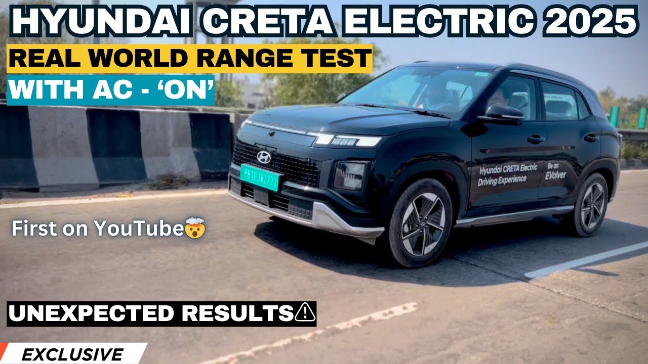 2025 Hyundai Creta Electric Real world Range Revealed | CRETA EV 51 ...