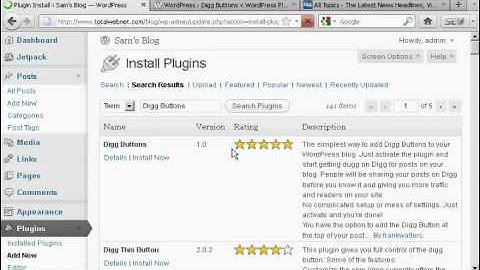 Adding a Digg Button In a WordPress Post
